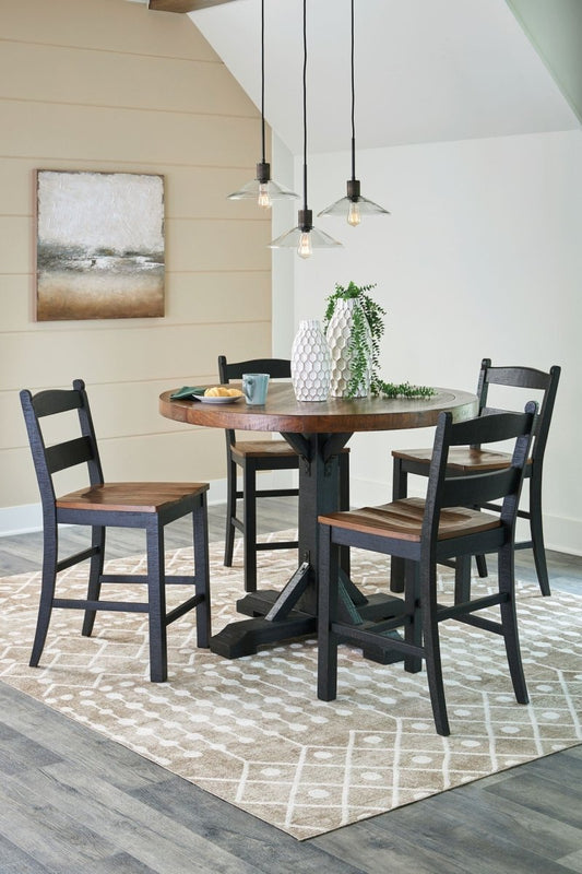 Valebeck - Counter Height Dining Room Set 4 Piece Dining Room Sets by Signature Design by Ashley® - Walls Furniture & Mattress