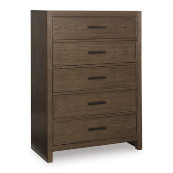 Ticanter - Five Drawer Chest - Brown Accent Chests by Signature Design by Ashley® - Walls Furniture & Mattress