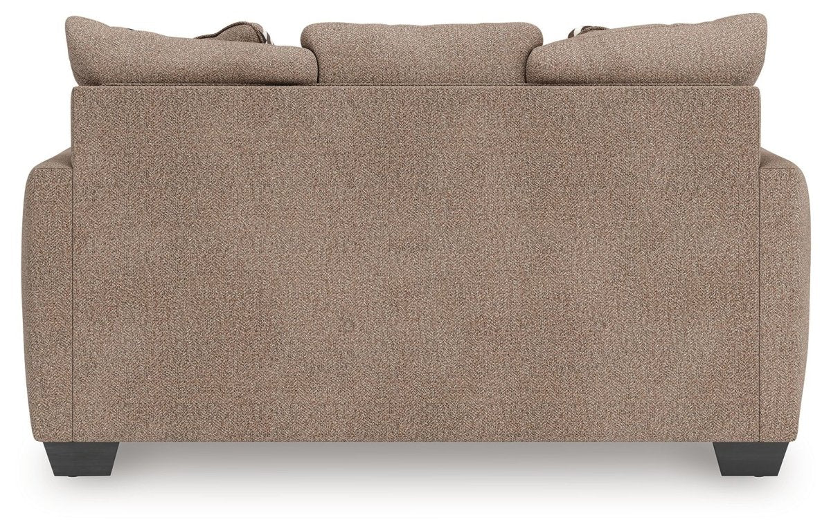 Triston - Peaks - Suede - Loveseat Stationary Loveseats by Benchcraft® - Walls Furniture & Mattress