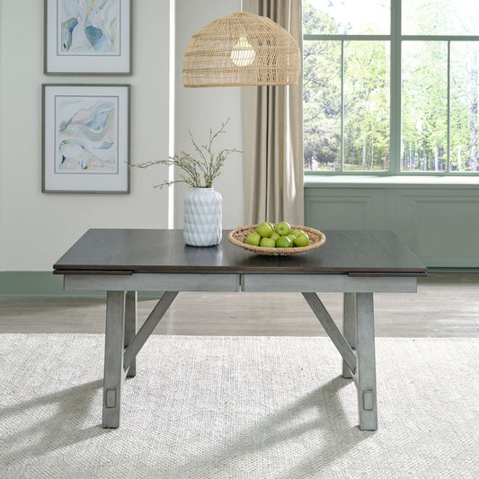 Newport - Trestle Table - Dark Gray Dining Tables by Liberty Furniture - Walls Furniture & Mattress
