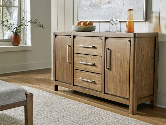 Cabalynn - Dining Room Server - Light Brown Servers by Signature Design by Ashley® - Walls Furniture & Mattress