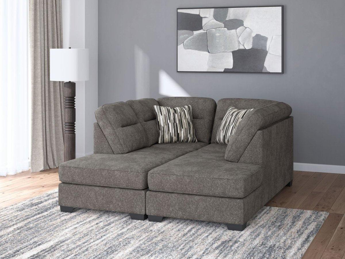 Olten - Sectional Stationary Sectionals by Benchcraft® - Walls Furniture & Mattress