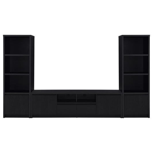 Winfield - 3 - Piece Entertainment Center TV Stand Entertainment Centers by Coaster Fine Furniture - Walls Furniture & Mattress