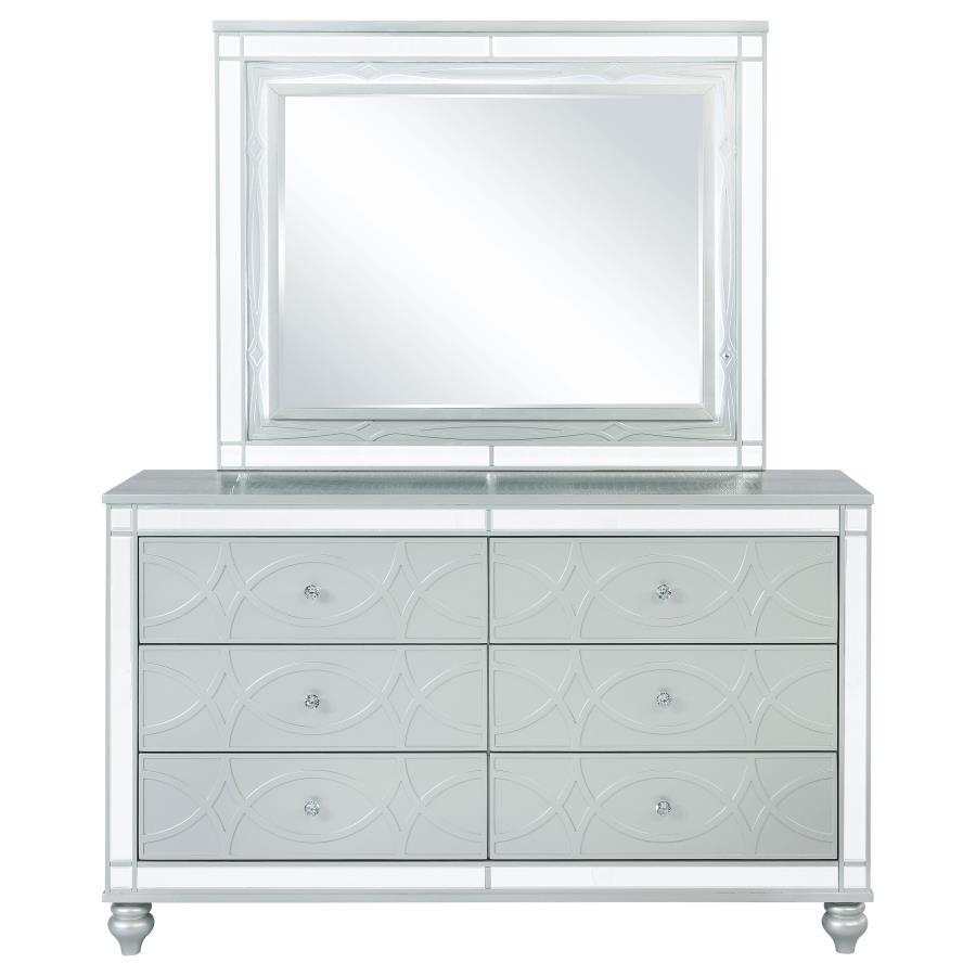 Gunnison - 6 - Drawer Dresser Dressers by CoasterEssence - Walls Furniture & Mattress