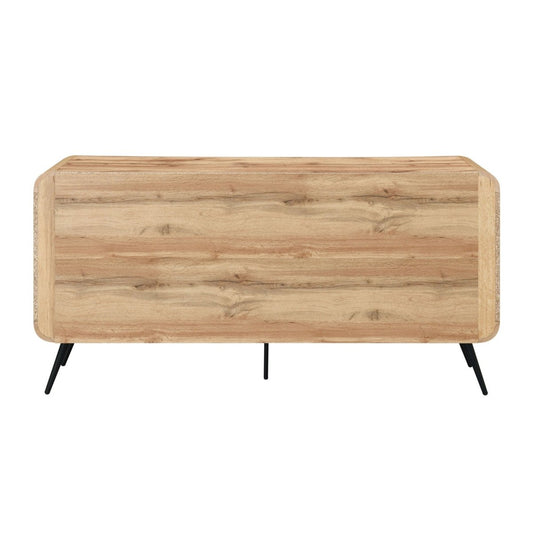 Rowan - 63" Sideboard/TV Console - Natural TV Stands by New Classic - Walls Furniture & Mattress