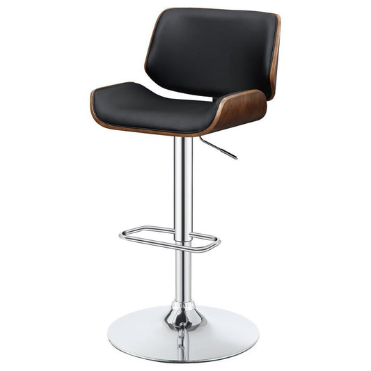 Folsom - Upholstered Adjustable Bar Stool Adjustable Height by CoasterEssence - Walls Furniture & Mattress