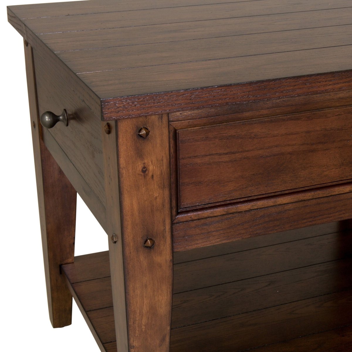 Lake House - End Table End Tables by Liberty Furniture - Walls Furniture & Mattress