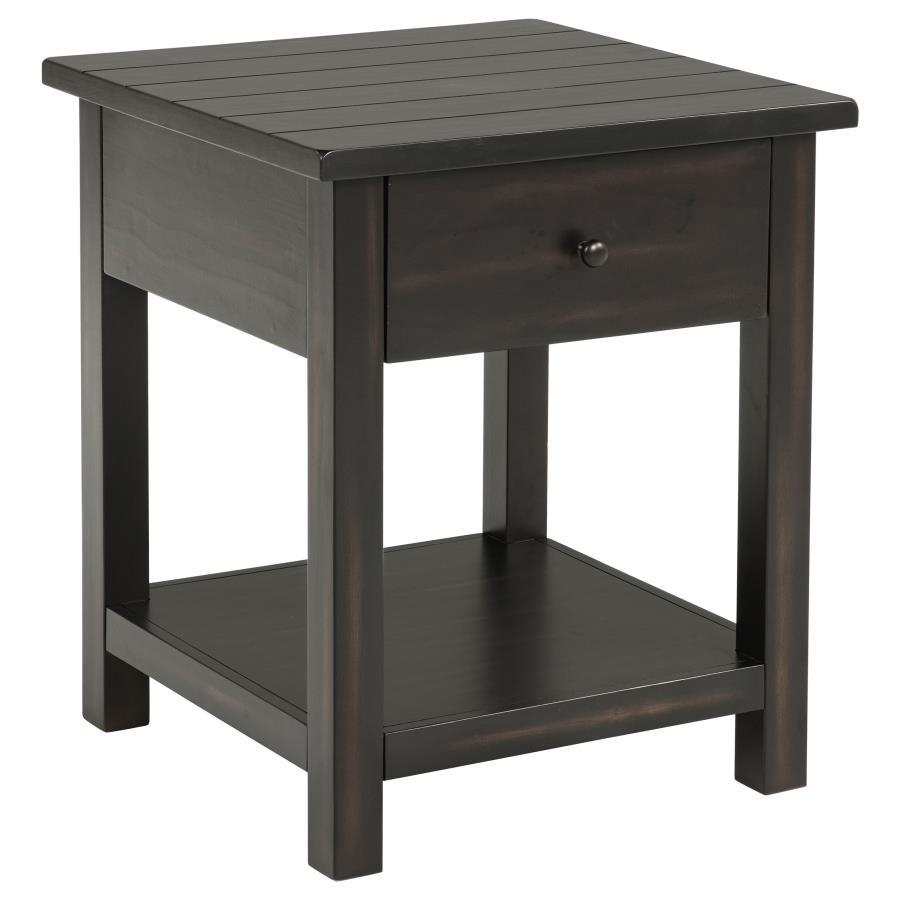 Payne - Coffee And 1 - Drawer End Table Set Table Sets by Coaster Fine Furniture - Walls Furniture & Mattress