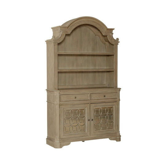 Magnolia Manor - Hutch & Buffet Hutches & Buffets by Liberty Furniture - Walls Furniture & Mattress