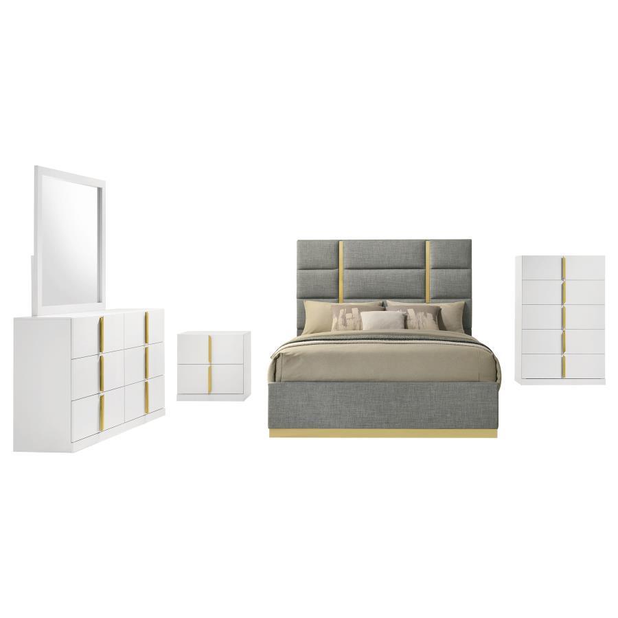 Ines - Bedroom Set 4 Piece Bedroom Sets by Coaster Fine Furniture - Walls Furniture & Mattress
