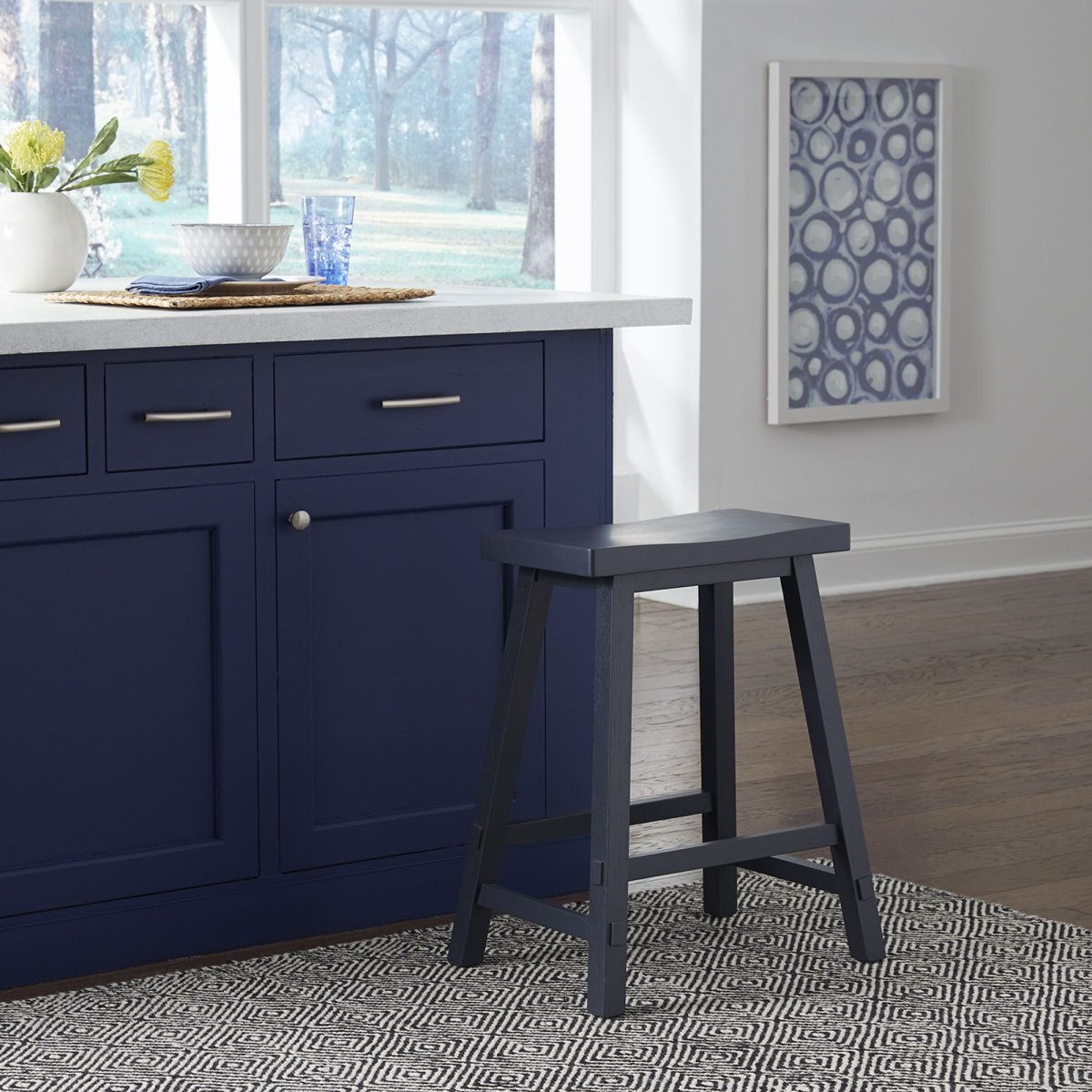 Creations II - 24" Sawhorse Counter Stool Counter Height (24" - 27") by Liberty Furniture - Walls Furniture & Mattress