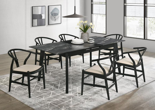 Crestmont - Extension Leaf Dining Table Set 5 Piece Dining Room Sets by Coaster Fine Furniture - Walls Furniture & Mattress