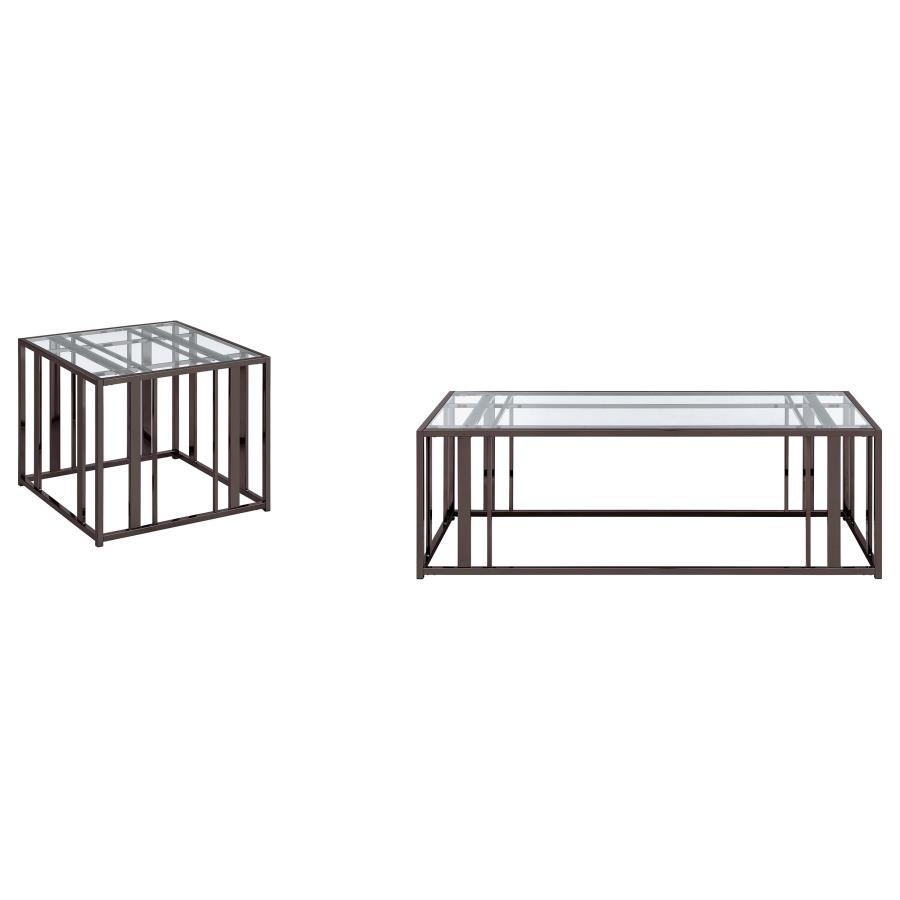 Adri - Coffee And End Table Set Table Sets by Coaster Fine Furniture - Walls Furniture & Mattress