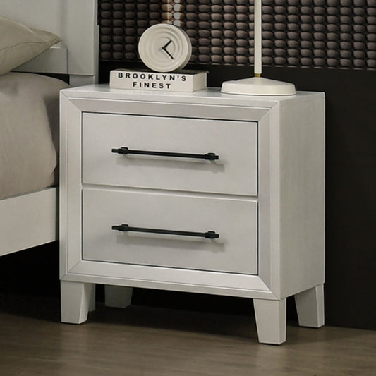 Ballard - 2 Drawer Nightstand Accent Nightstands by New Classic - Walls Furniture & Mattress