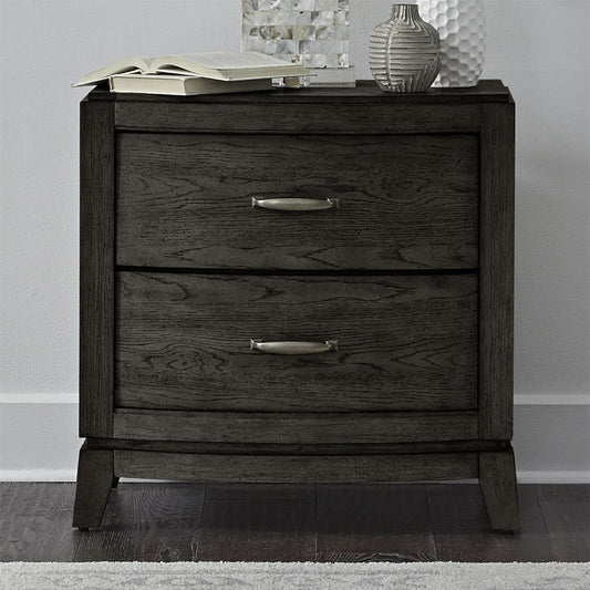 Avalon - Nightstand With Charging Station Nightstands w/ Charging Stations by Liberty Furniture - Walls Furniture & Mattress