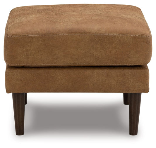 Telora - Ottoman - Caramel Upholstered Ottomans by Signature Design by Ashley® - Walls Furniture & Mattress