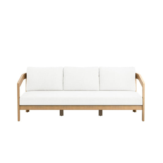 Wesley - Patio Sofa With Cushions - White Sofas by New Classic - Walls Furniture & Mattress