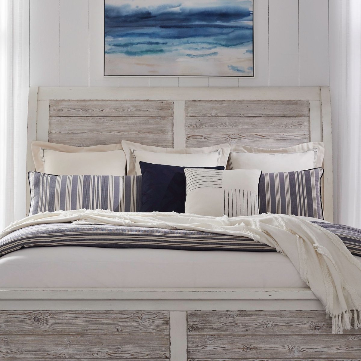 Backroads - Sleigh Headboard Sleigh Headboards by Liberty Furniture - Walls Furniture & Mattress