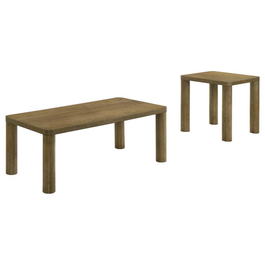 Castlewood - Cocktail Coffee Table Set Table Sets by Coaster Fine Furniture - Walls Furniture & Mattress