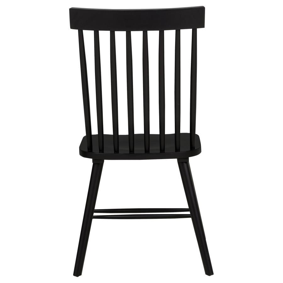 Andrews - Windsor Spindle Back Dining Side Chair (Set of 2) Chair Sets by Coaster Fine Furniture - Walls Furniture & Mattress