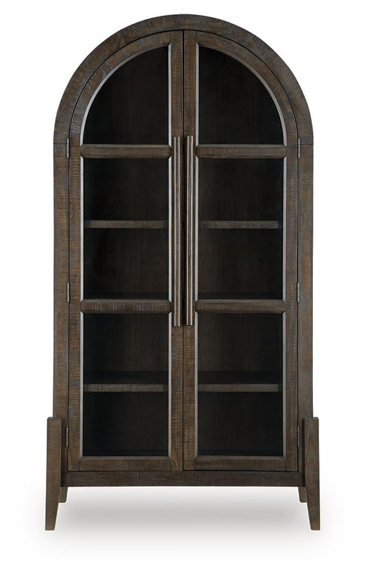 Benhall - Accent Cabinet - Dark Brown Accent Cabinets by Signature Design by Ashley® - Walls Furniture & Mattress