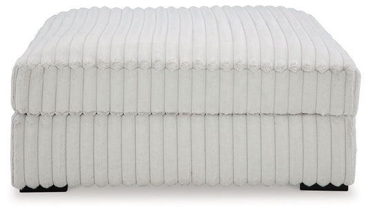 Stupendous - Oversized Accent Ottoman - Alloy Accent Ottomans by Signature Design by Ashley® - Walls Furniture & Mattress