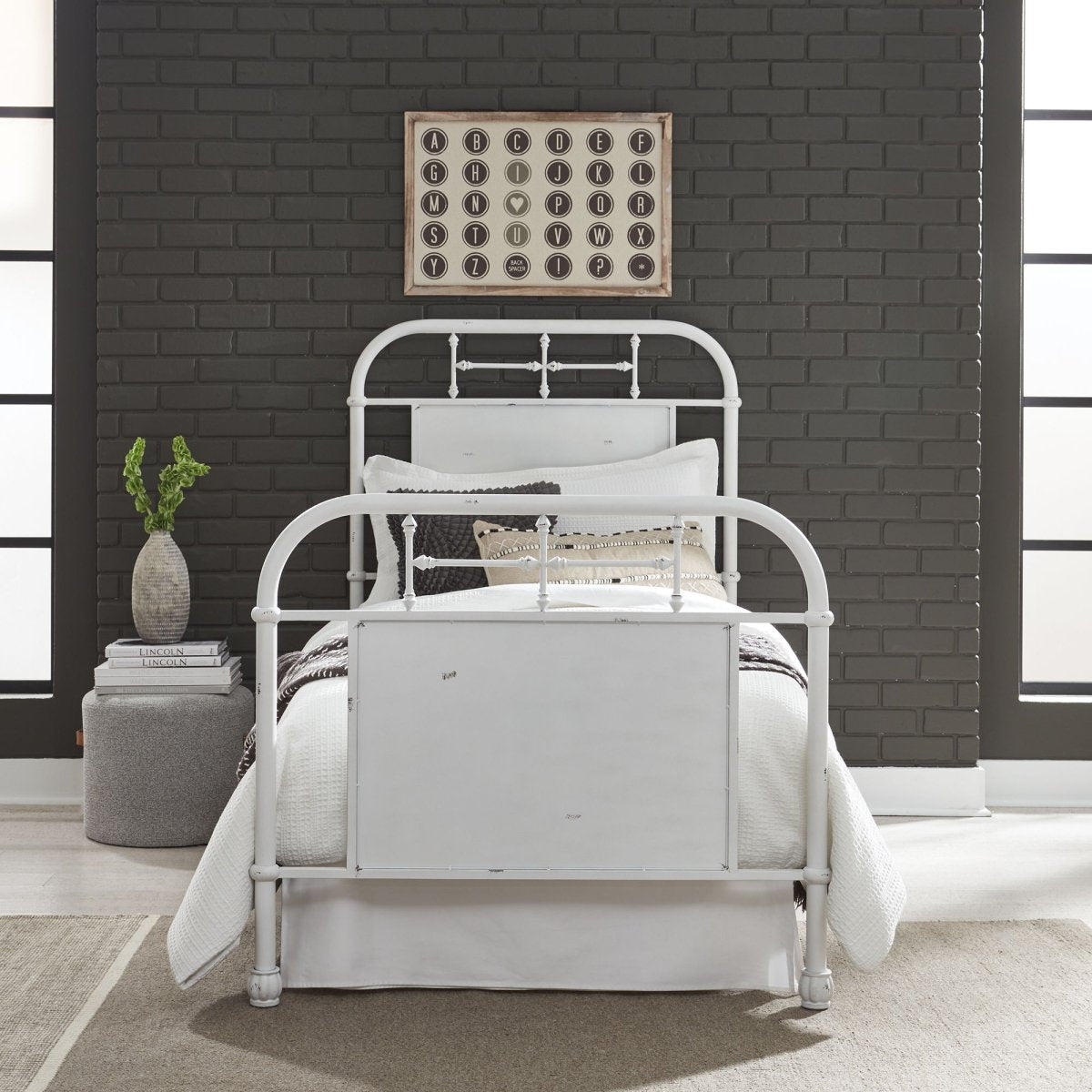 Vintage Series - Metal Bed Panel Beds by Liberty Furniture - Walls Furniture & Mattress
