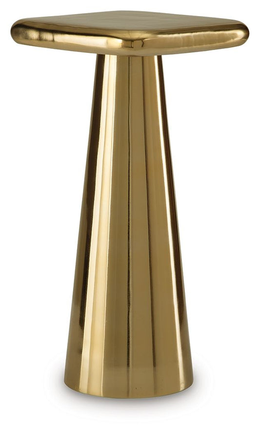 Dallenburg - Gold Finish - Accent Table Accent Tables by Signature Design by Ashley® - Walls Furniture & Mattress