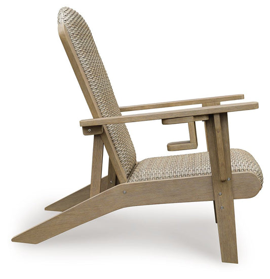 Marina Sun - Adirondack Chair - Beige Arm Chairs by Signature Design by Ashley® - Walls Furniture & Mattress
