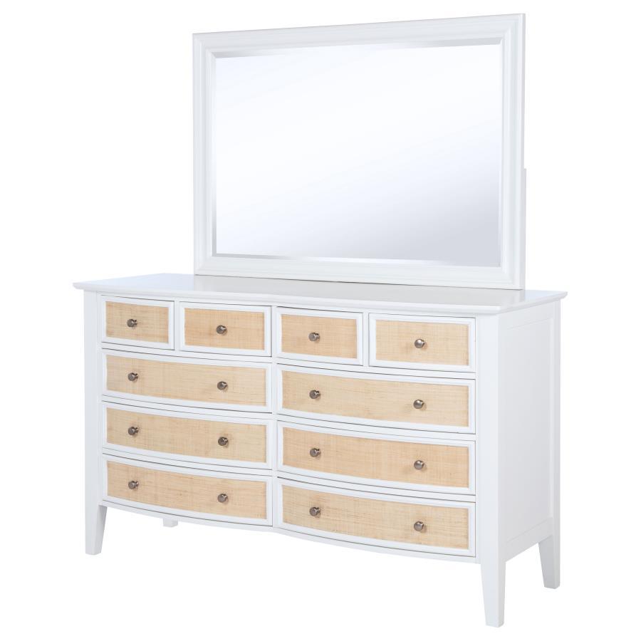 Bexhill - 10 - Drawer Dresser Dressers by Coaster Fine Furniture - Walls Furniture & Mattress