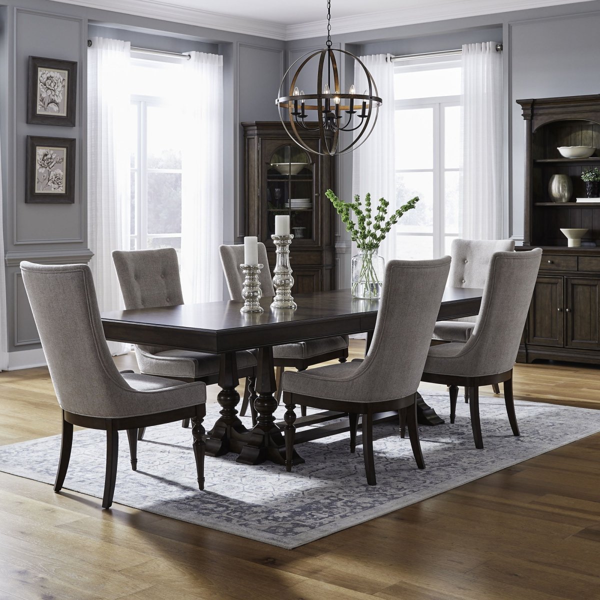 Arden Road - Opt Trestle Table Set 5 Piece Dining Room Sets by Liberty Furniture - Walls Furniture & Mattress