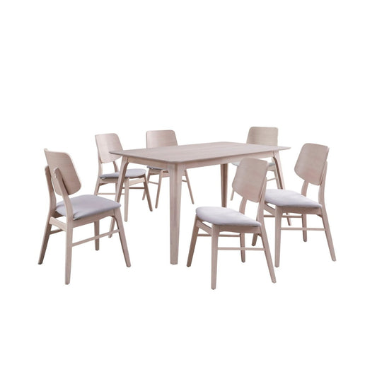 Oscar - Rectangle Table Set 5 Piece Dining Room Sets by New Classic - Walls Furniture & Mattress