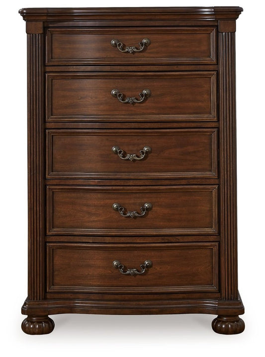 Lavinton - Five Drawer Chest - Brown Accent Chests by Signature Design by Ashley® - Walls Furniture & Mattress