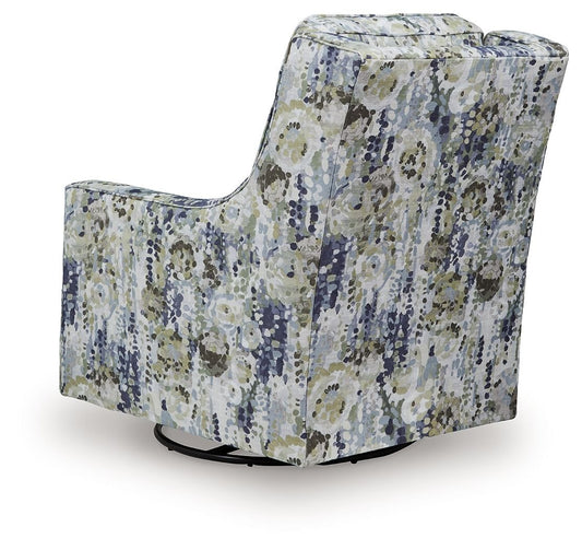Dustinford - Swivel Glider Accent Chair - Multi Swivel Glider Chairs by Signature Design by Ashley® - Walls Furniture & Mattress