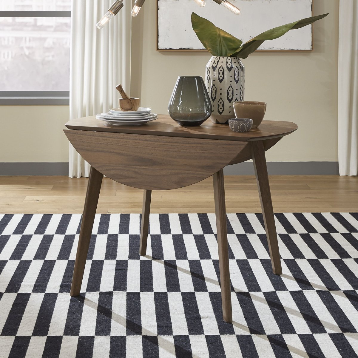 Space Savers - Drop Leaf Set 3 Piece Dining Room Sets by Liberty Furniture - Walls Furniture & Mattress