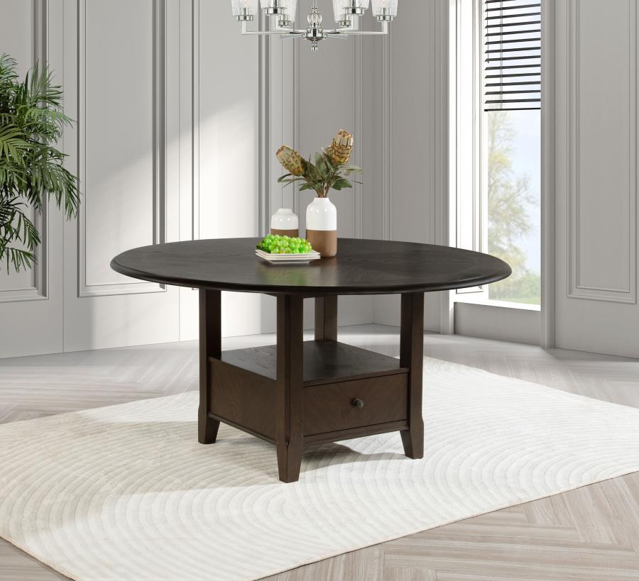 Twyla - Round Dining Table Dining Tables by Coaster Fine Furniture - Walls Furniture & Mattress