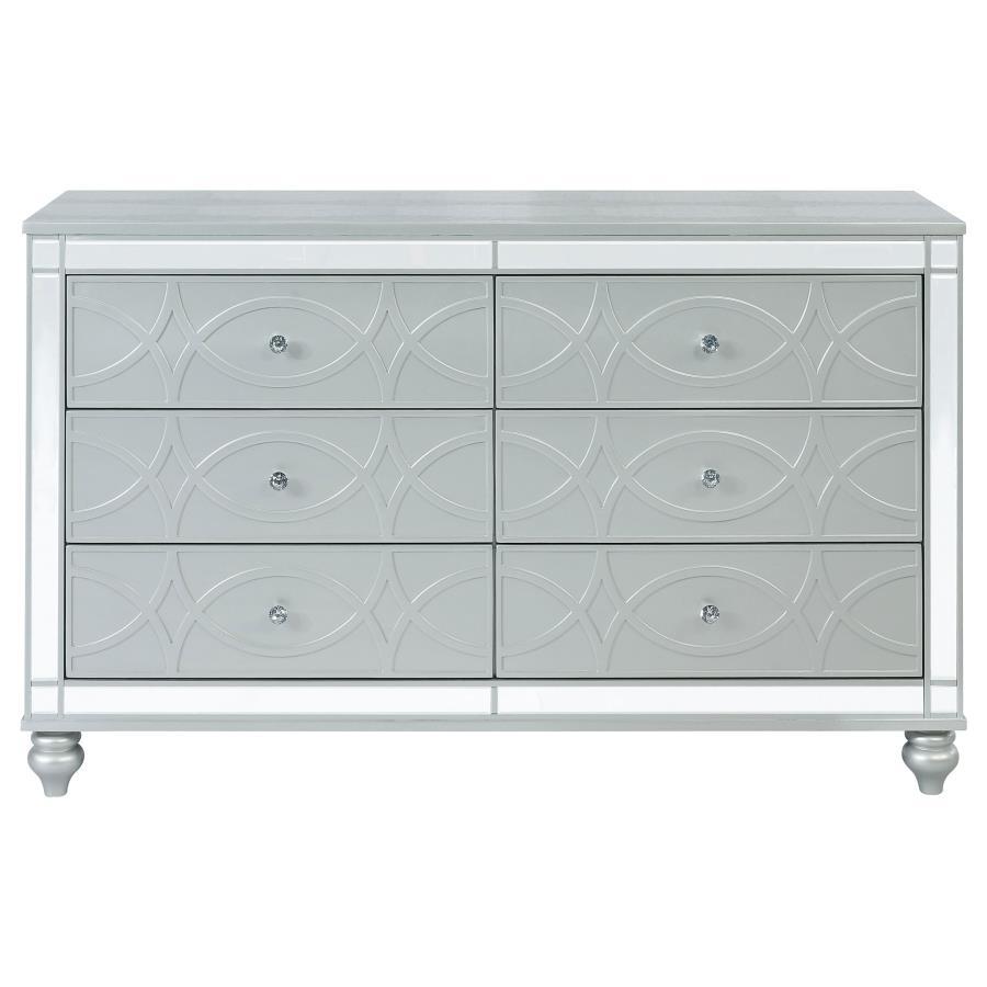 Gunnison - 6 - Drawer Dresser Dressers by CoasterEssence - Walls Furniture & Mattress