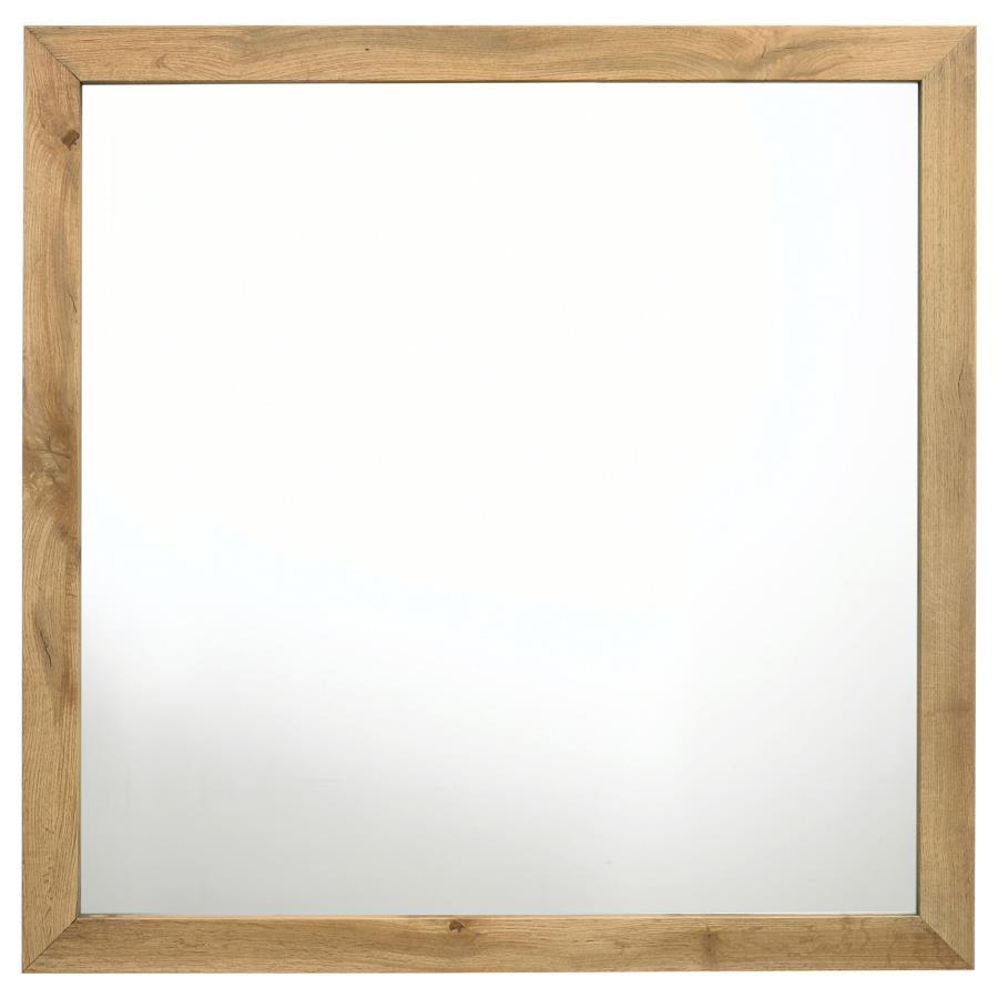 Kaywood - Dresser Mirror - Natural Pine Bedroom Mirrors by Coaster Fine Furniture - Walls Furniture & Mattress