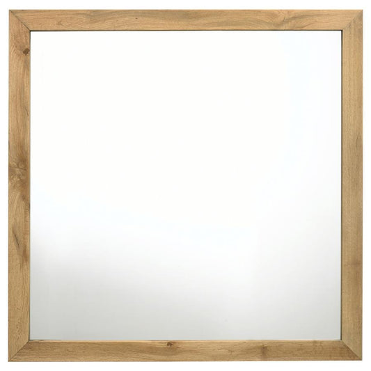 Kaywood - Dresser Mirror - Natural Pine Bedroom Mirrors by Coaster Fine Furniture - Walls Furniture & Mattress