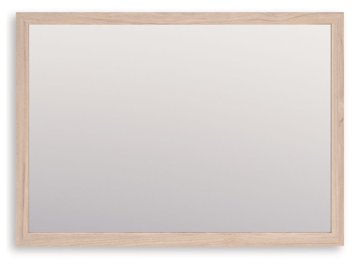 Arloster - Bedroom Mirror - Tan Mirrors by Signature Design by Ashley® - Walls Furniture & Mattress