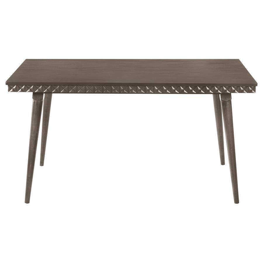 Onslow - Rectangular Wood Dining Table - Dark Brown Dining Tables by Coaster Fine Furniture - Walls Furniture & Mattress