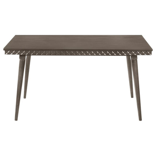 Onslow - Rectangular Wood Dining Table - Dark Brown Dining Tables by Coaster Fine Furniture - Walls Furniture & Mattress