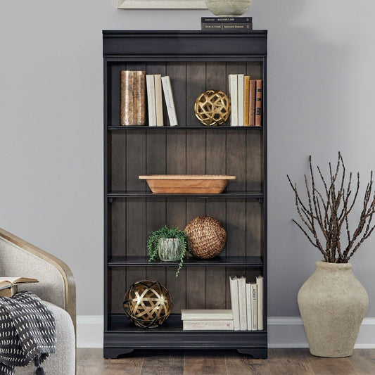 Meritage - Bookcase (RTA) Standard Bookcases by Liberty Furniture - Walls Furniture & Mattress