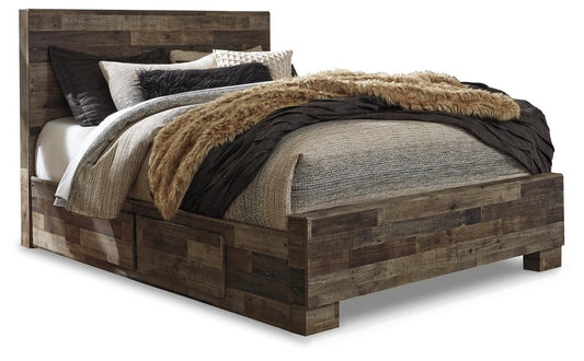Derekson - Panel Bed Storage Beds by Benchcraft® - Walls Furniture & Mattress