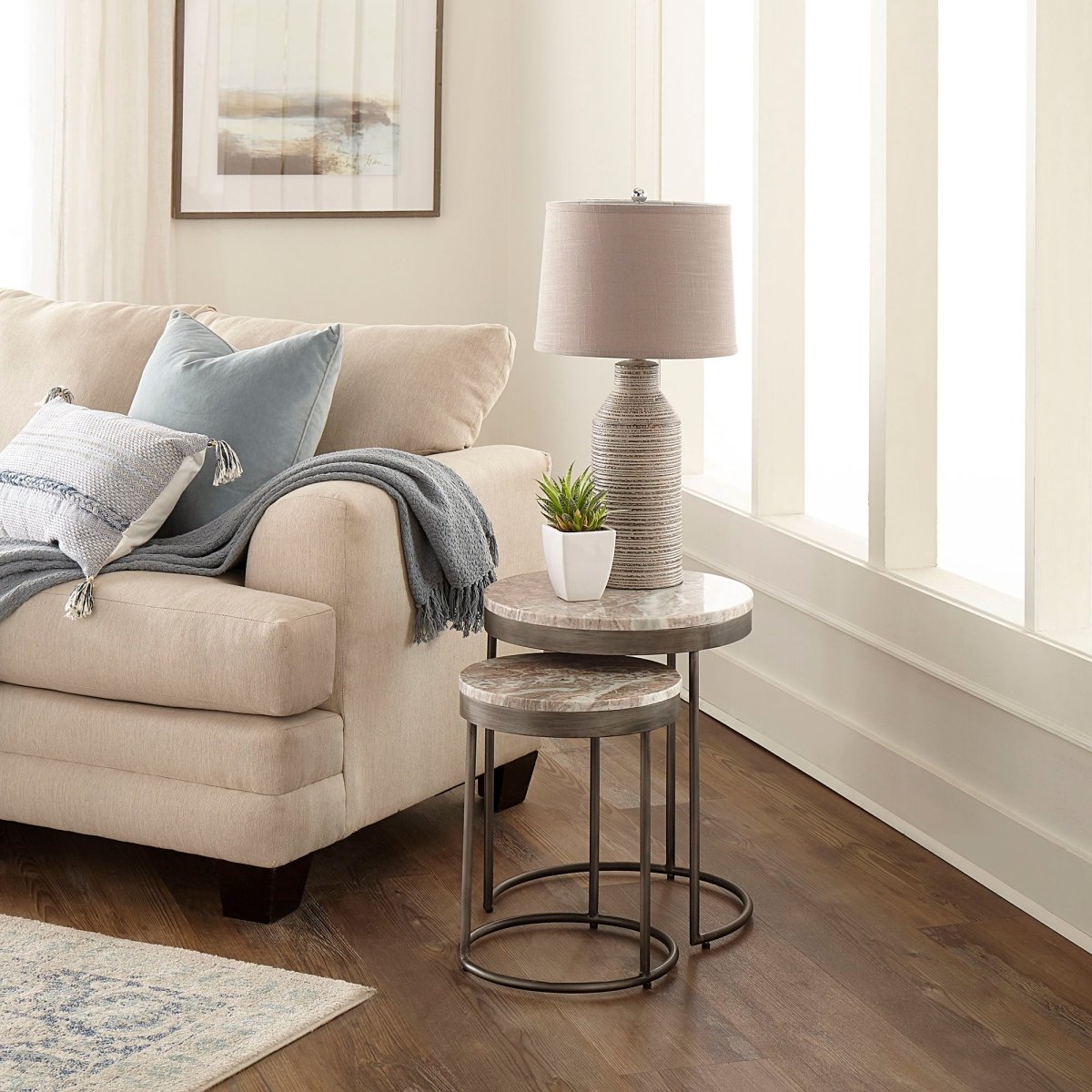 Eclipse - Nesting Tables - Light Brown Nesting Tables by Liberty Furniture - Walls Furniture & Mattress