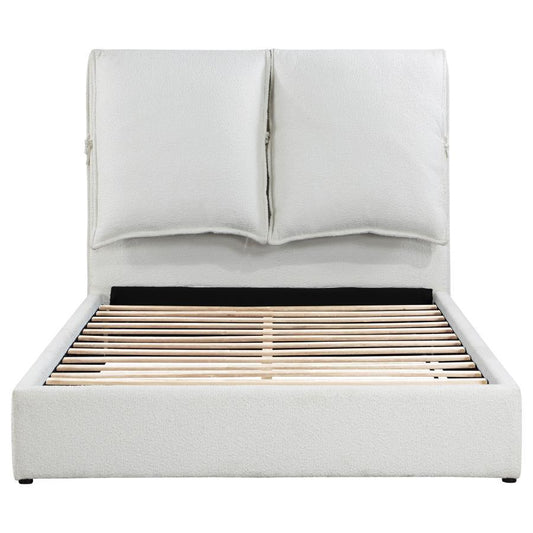 Gwendoline - Upholstered Panel Bed Upholstered Beds by Coaster Fine Furniture - Walls Furniture & Mattress