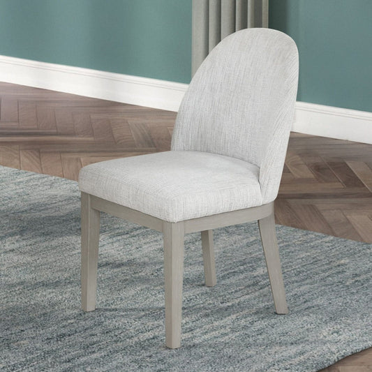 Essence - Upholstered Curved Back Chair Side Chairs by New Classic - Walls Furniture & Mattress