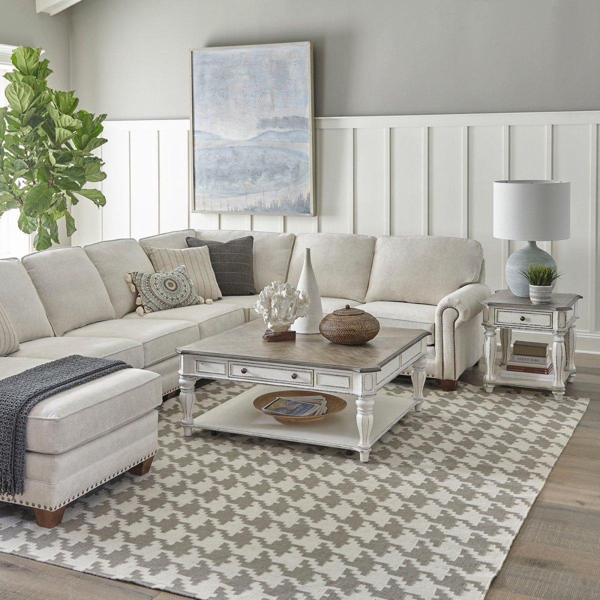 Magnolia Manor - Table Set Table Sets by Liberty Furniture - Walls Furniture & Mattress