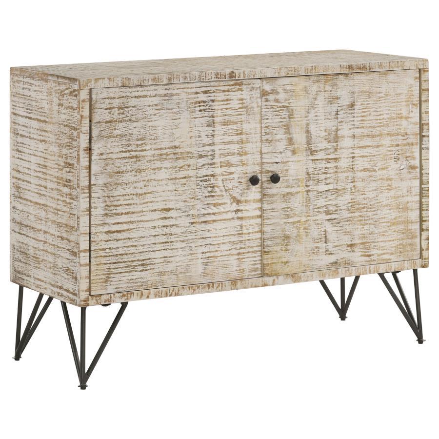 Eileen - 2 Door Wood Storage Accent Cabinet Accent Cabinets by CoasterEssence - Walls Furniture & Mattress