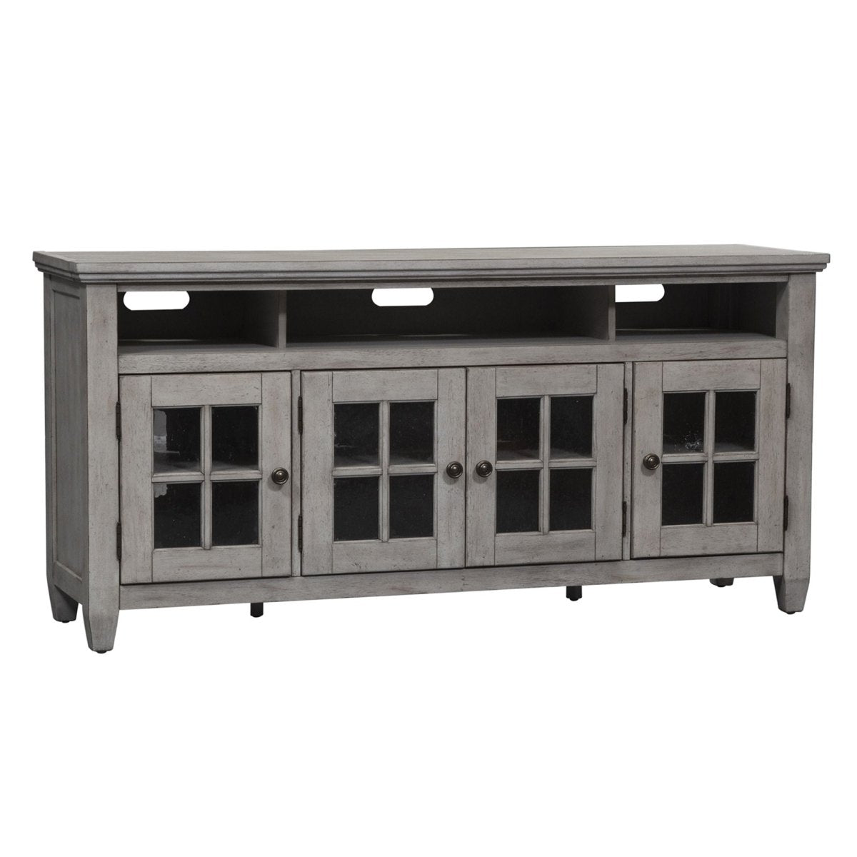 Heartland - Entertainment TV Stand - White TV Stands by Liberty Furniture - Walls Furniture & Mattress